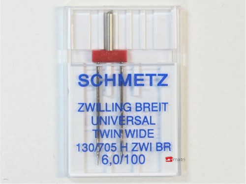 Schmetz Zwillingsnadel 6 / 100